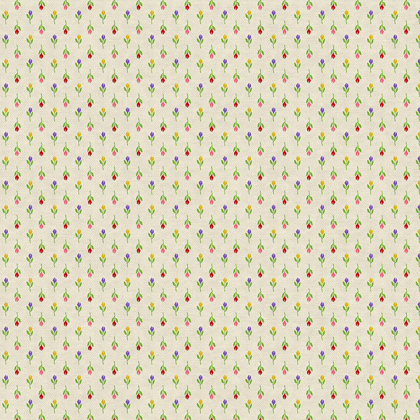 Stitched Tulips - Multi