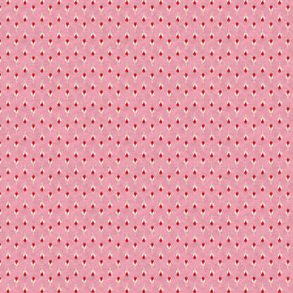 Stitched Tulips - Red