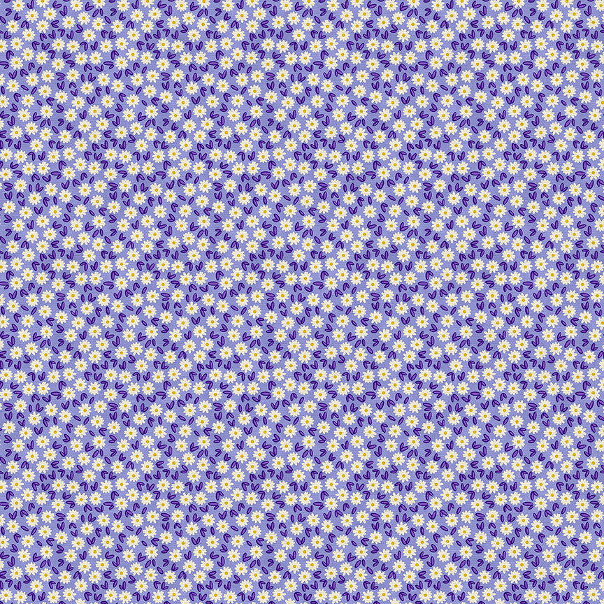 Ditsy Daisy - Light Blue