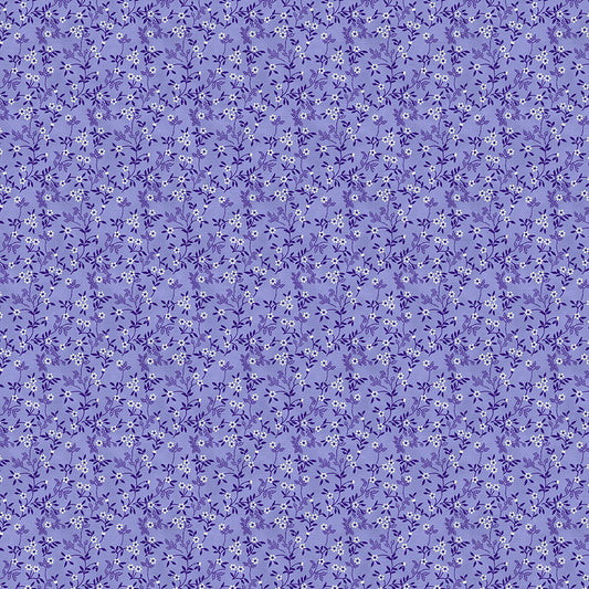 Stippled Branches - Blue