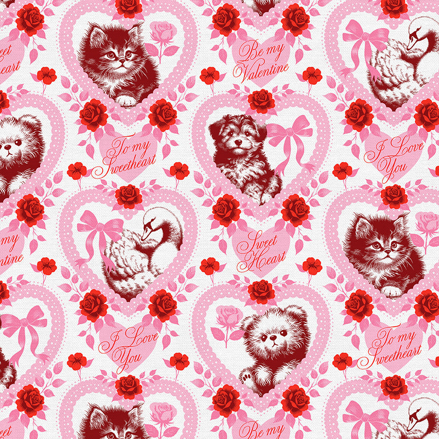Be My Valentine - White