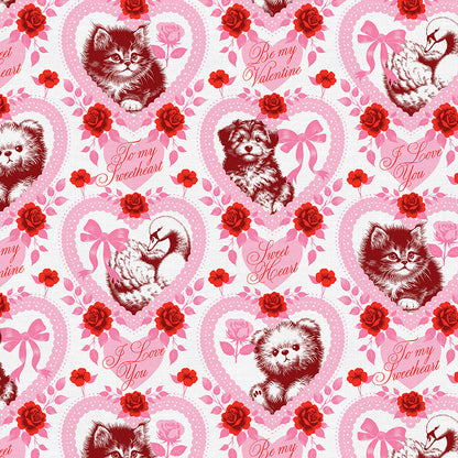 Be My Valentine - White