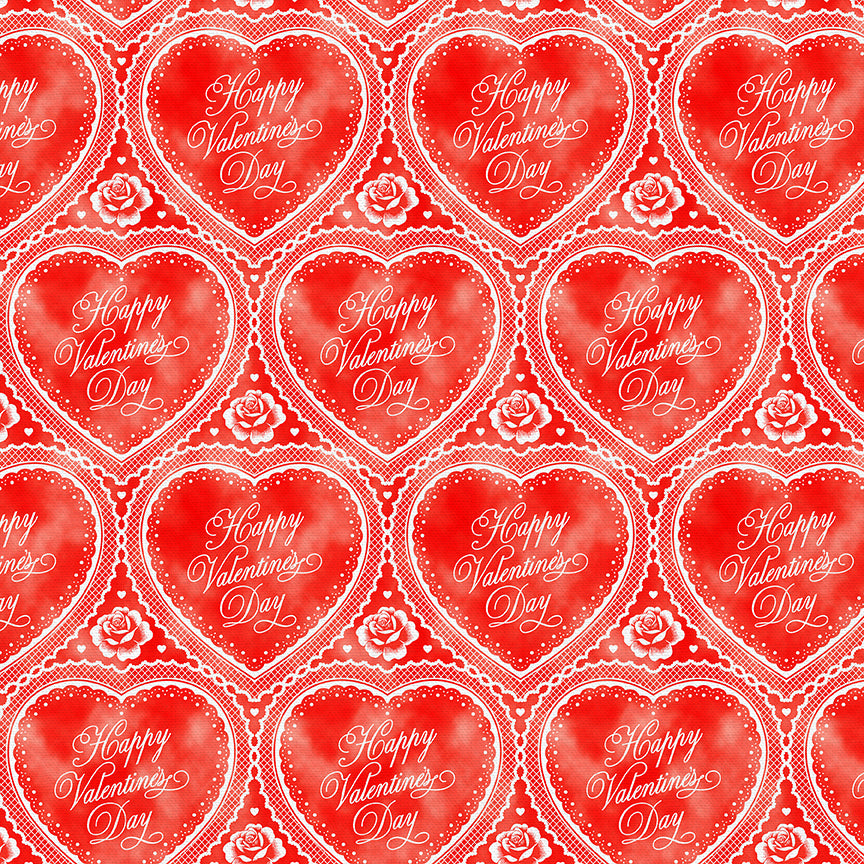 Valentines Hearts - Red
