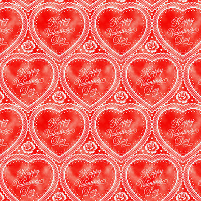 Valentines Hearts - Red