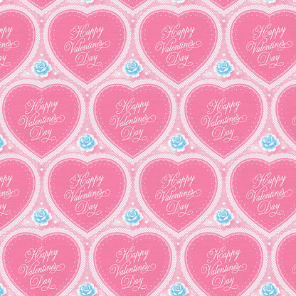 Valentines Hearts - Pink
