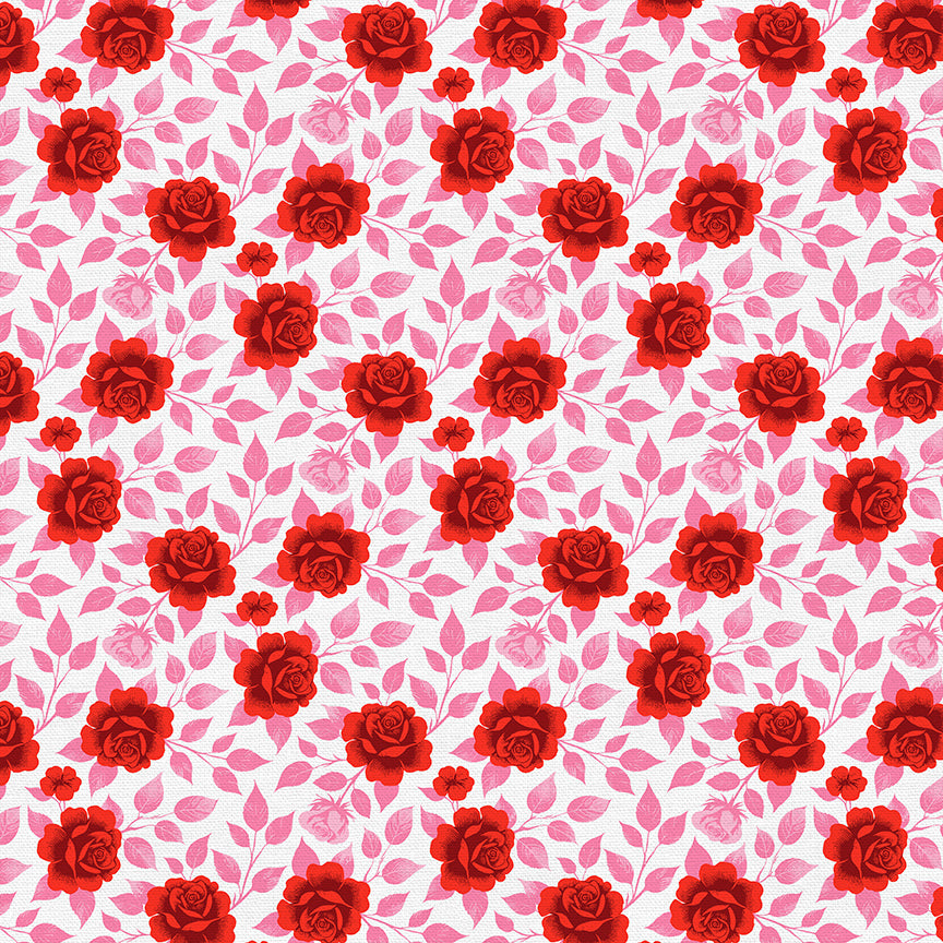 Valentines Roses - Pink/Red