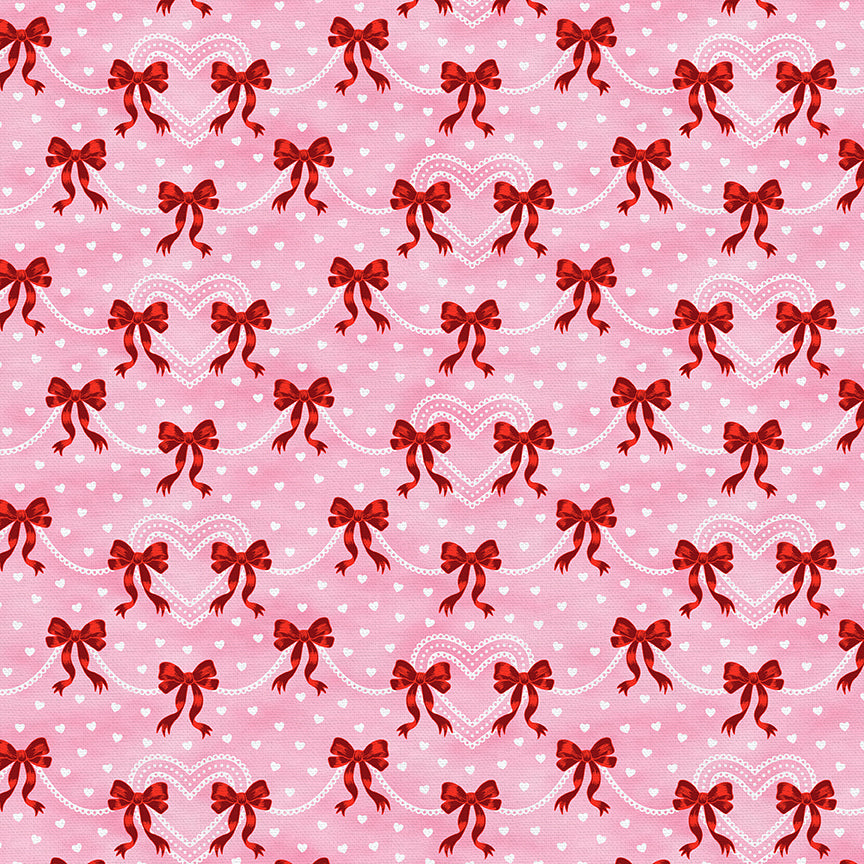Valentines Ribbons - Pink/Red