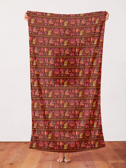 Thanksgiving Paper-Cut - Red