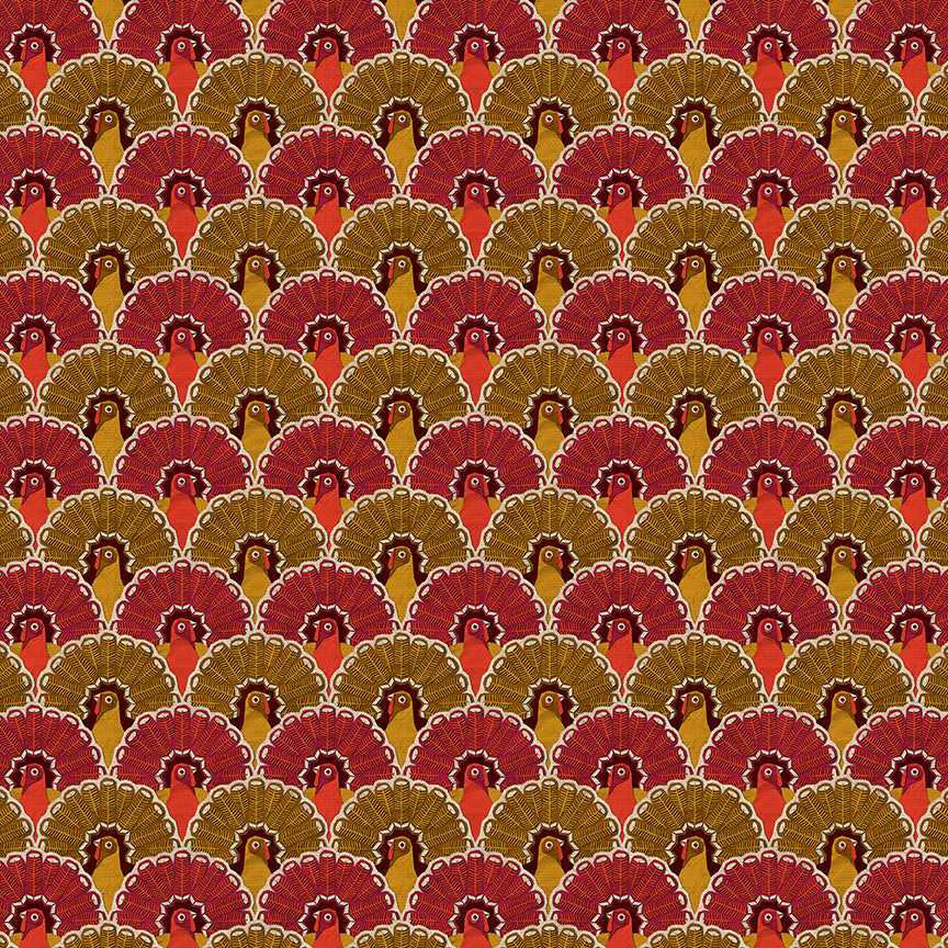 Scallop Turkey - Red