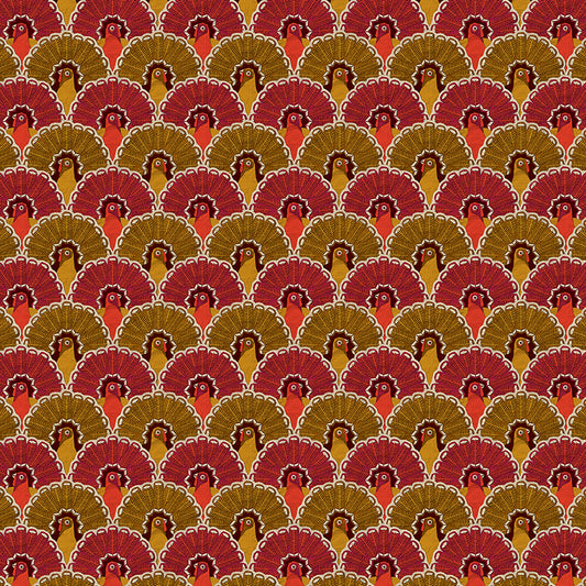 Scallop Turkey - Red