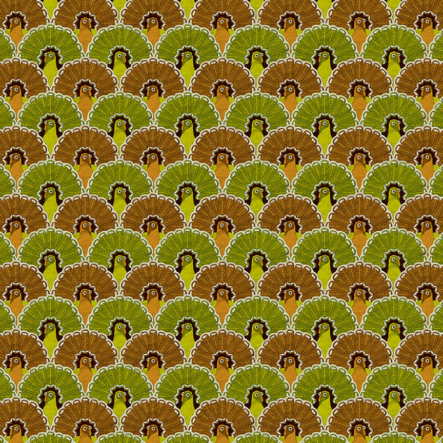 Scallop Turkey - Green