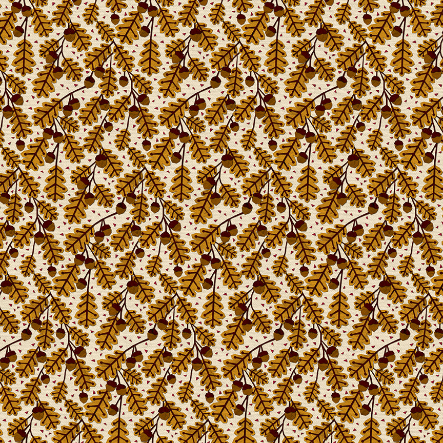 Acorns - Cream/Brown