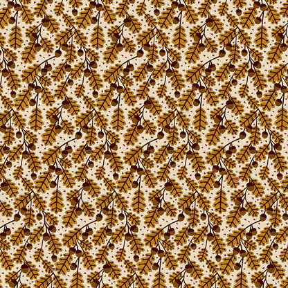 Acorns - Cream/Brown