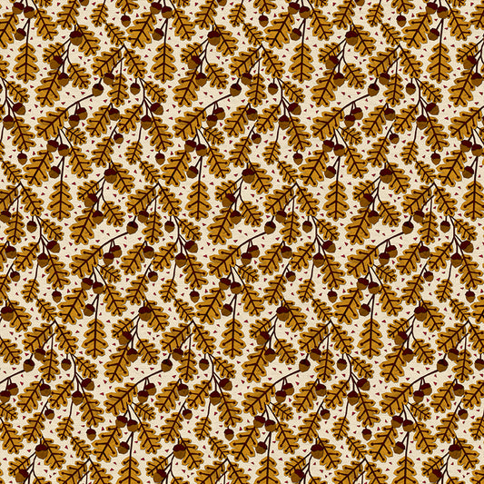 Acorns - Cream/Brown