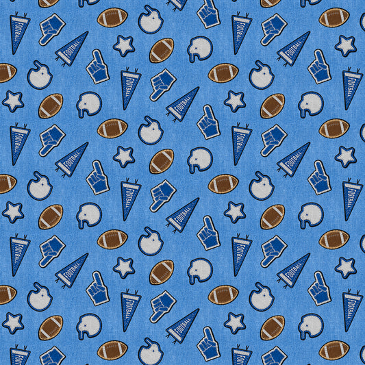 Football - Light Blue