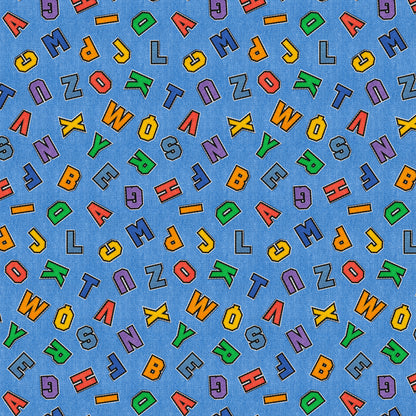 Alphabet Toss - Light Blue