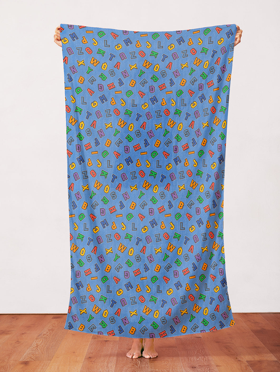Alphabet Toss - Light Blue