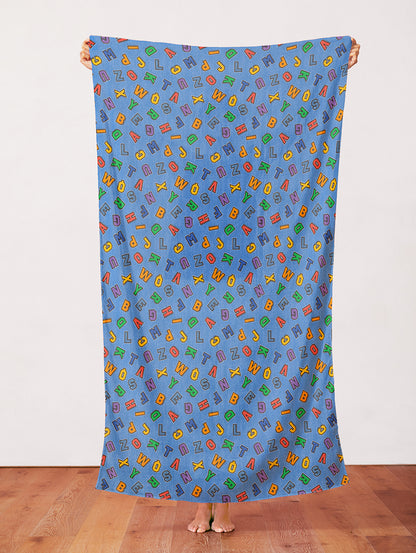 Alphabet Toss - Light Blue