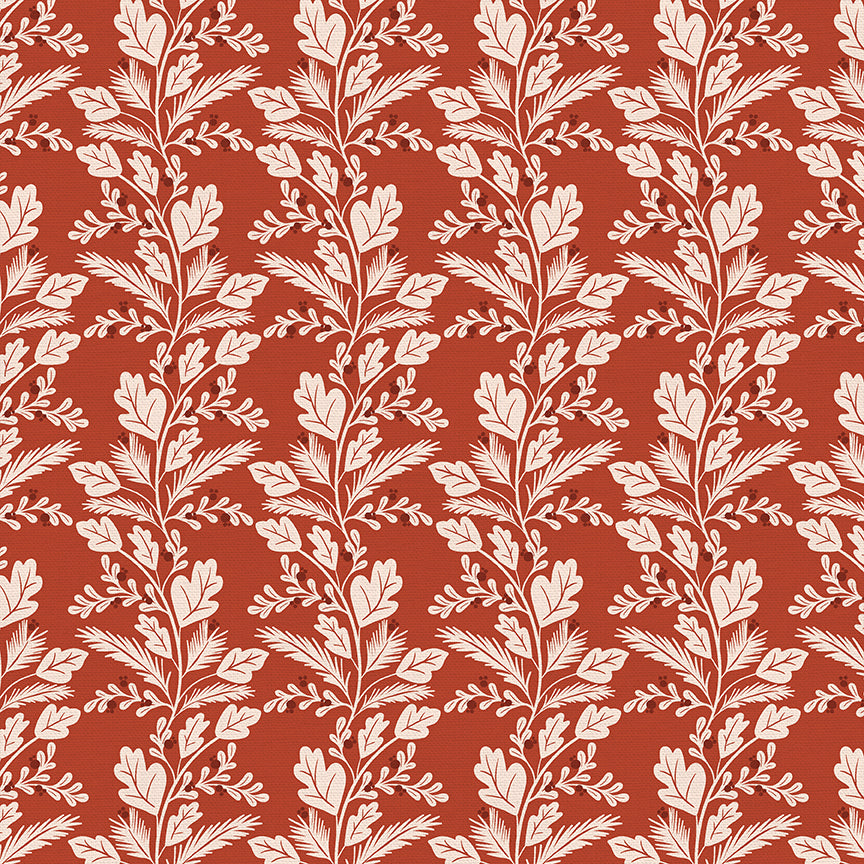 Greenery Stripe - Red