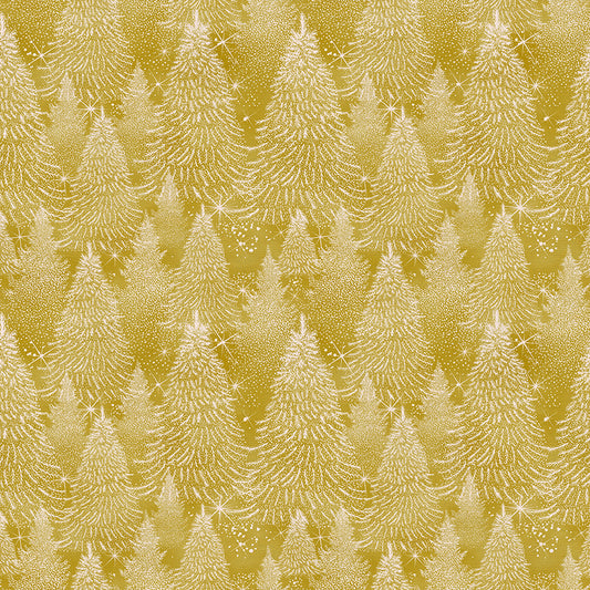 Christmas Trees - Gold