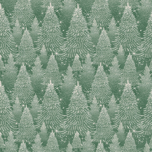 Christmas Trees - Light Green