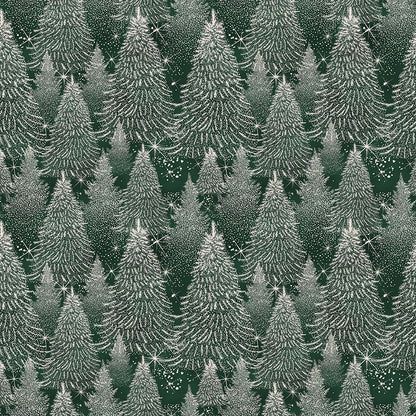 Christmas Trees - Dark Green