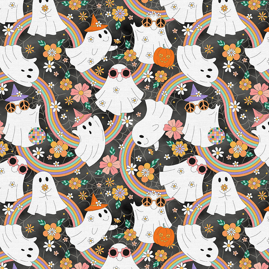 Groovy Halloween - Black