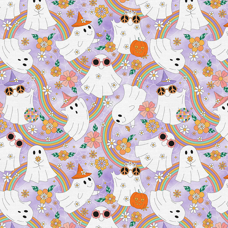 Groovy Halloween - Purple