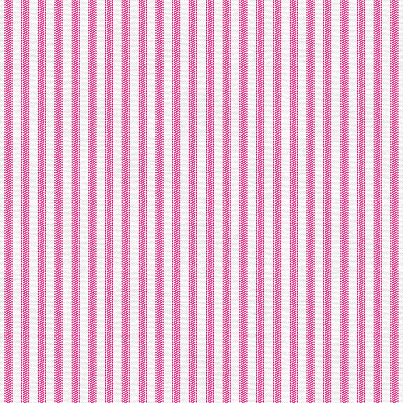 Tailored Ticking - Hot Pink