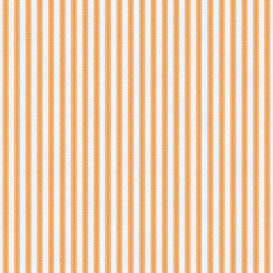 Tailored Ticking - Orange