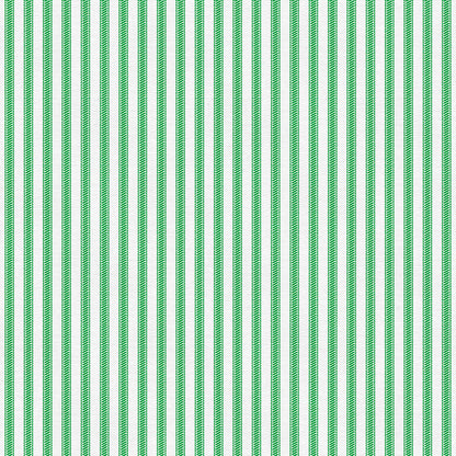 Tailored Ticking - Green
