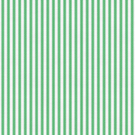 Tailored Ticking - Green
