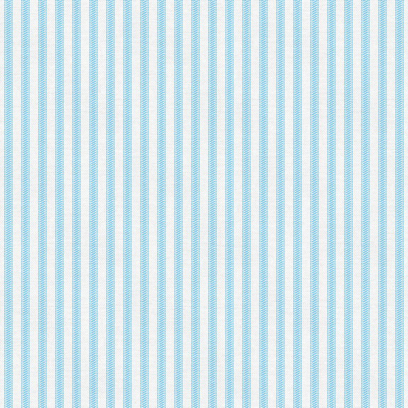 Tailored Ticking - Baby Blue