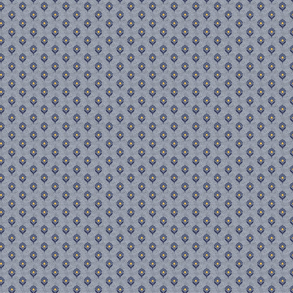 Dots and Daisies - Blue