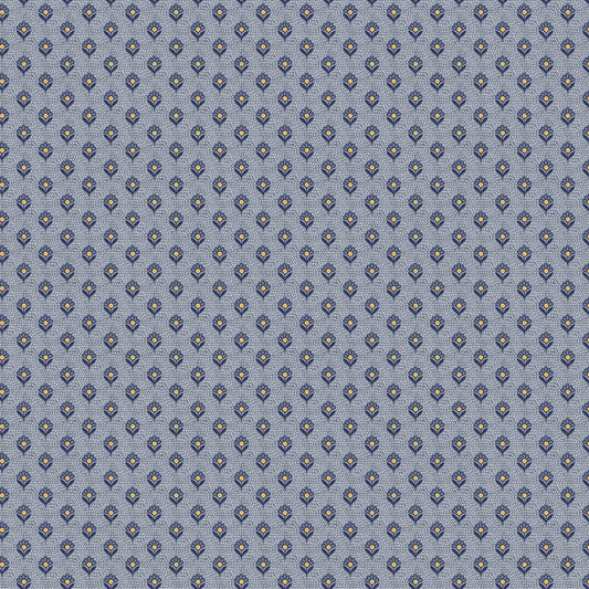 Dots and Daisies - Blue