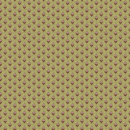 Dots and Daisies - Green