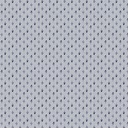 Stitched Tulips - Blue