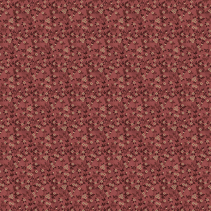 Stippled Branches - Red