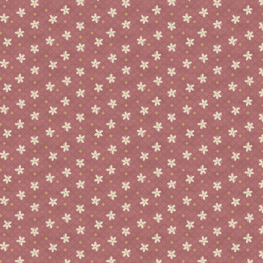 Floral Grid - Mauve