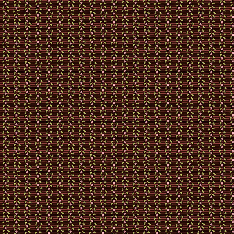 Leaf Stripe - Brown