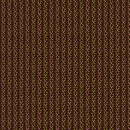 Leaf Stripe - Brown