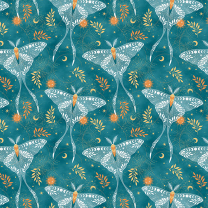 Luna Moth - Teal