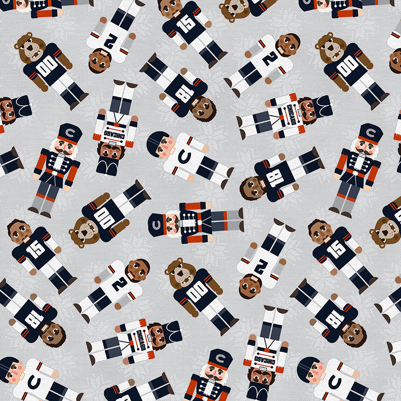 Holiday Nutcracker - Blue/Orange