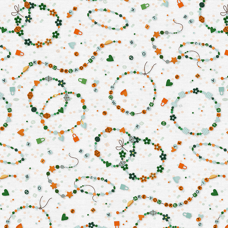 Friendship Bracelets - White