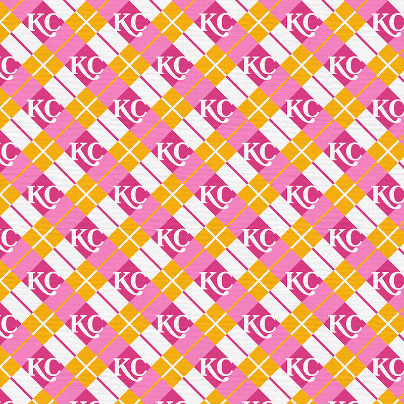 KC Plaid - Pink/Gold
