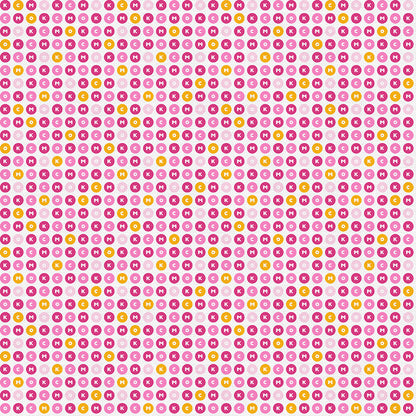 KCMO Dots - Pink/Gold