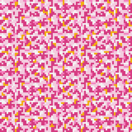 Camo - Pink/Gold