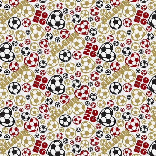 Belgium Soccer Ball Toss