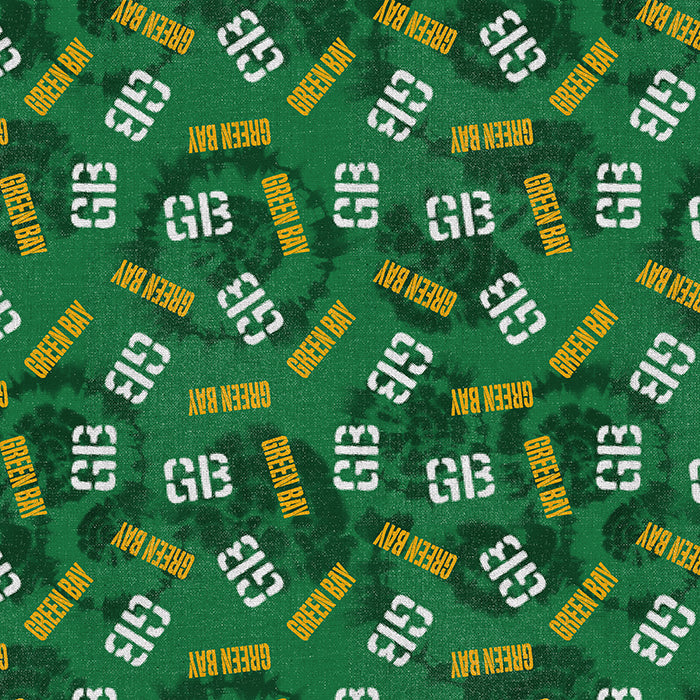 Tie Dye Green Bay - Green