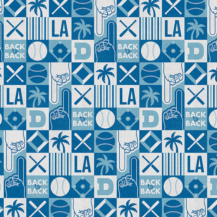 LA Icons - Blue/Light Blue